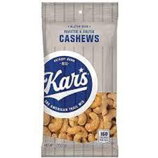 KARS NUT CASHEWS 100/1 oz.